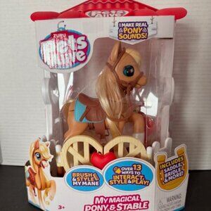 Zuru Pets Alive My Magical Pony & Stable Interactive Pet Horse Figure